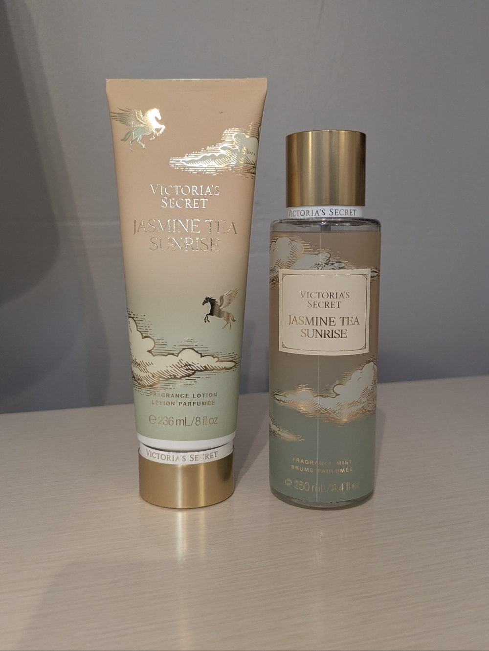 Victoria's Secret Jasmine Tea Sunrise Year Of The Horse Fragrance Lotion & Mist